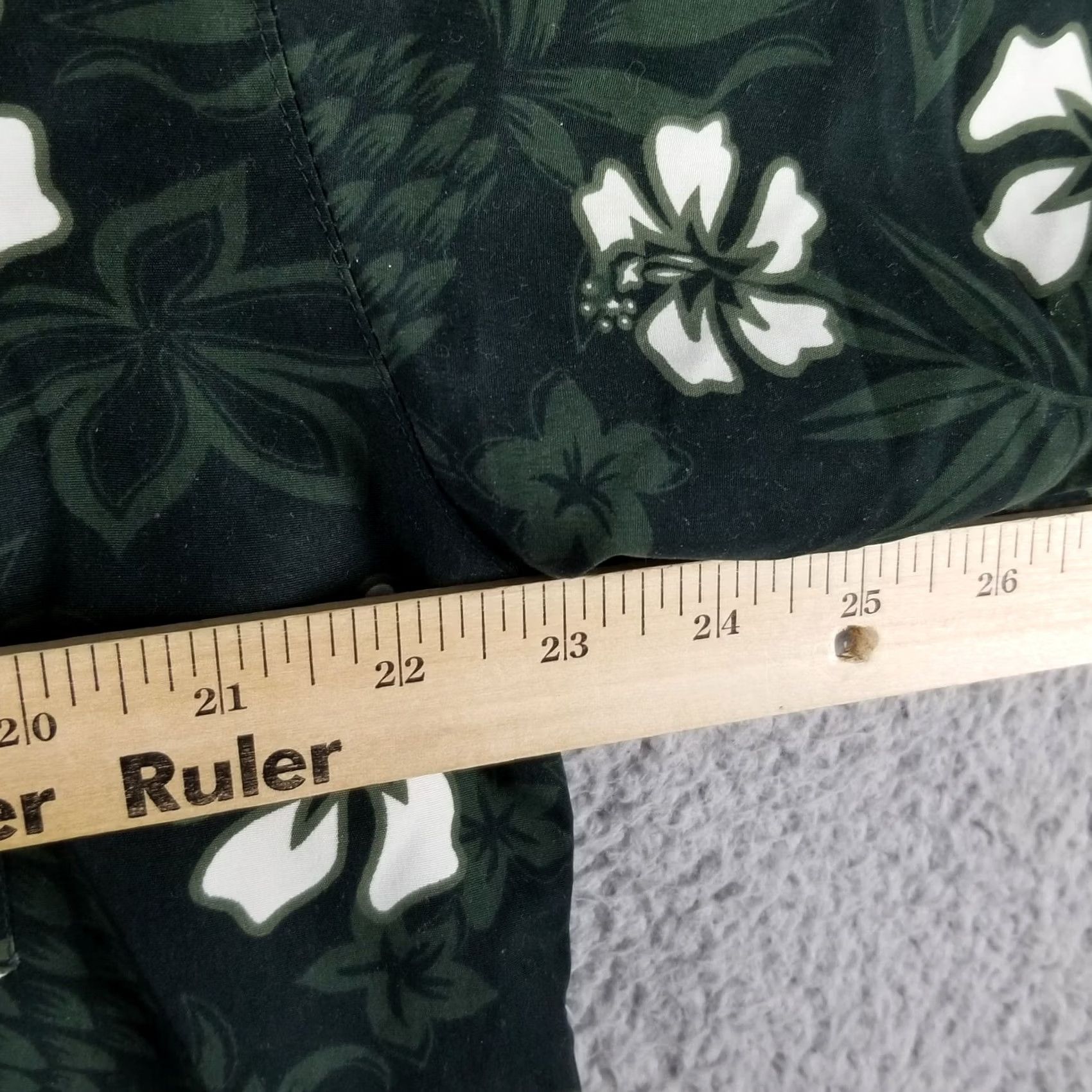 Vintage Ragtime Vintage Pineapple Hibiscus Hawaiian Shirt Men L Green Button Up Ragtime Size US L / EU 52-54 / 3 - 7 Thumbnail