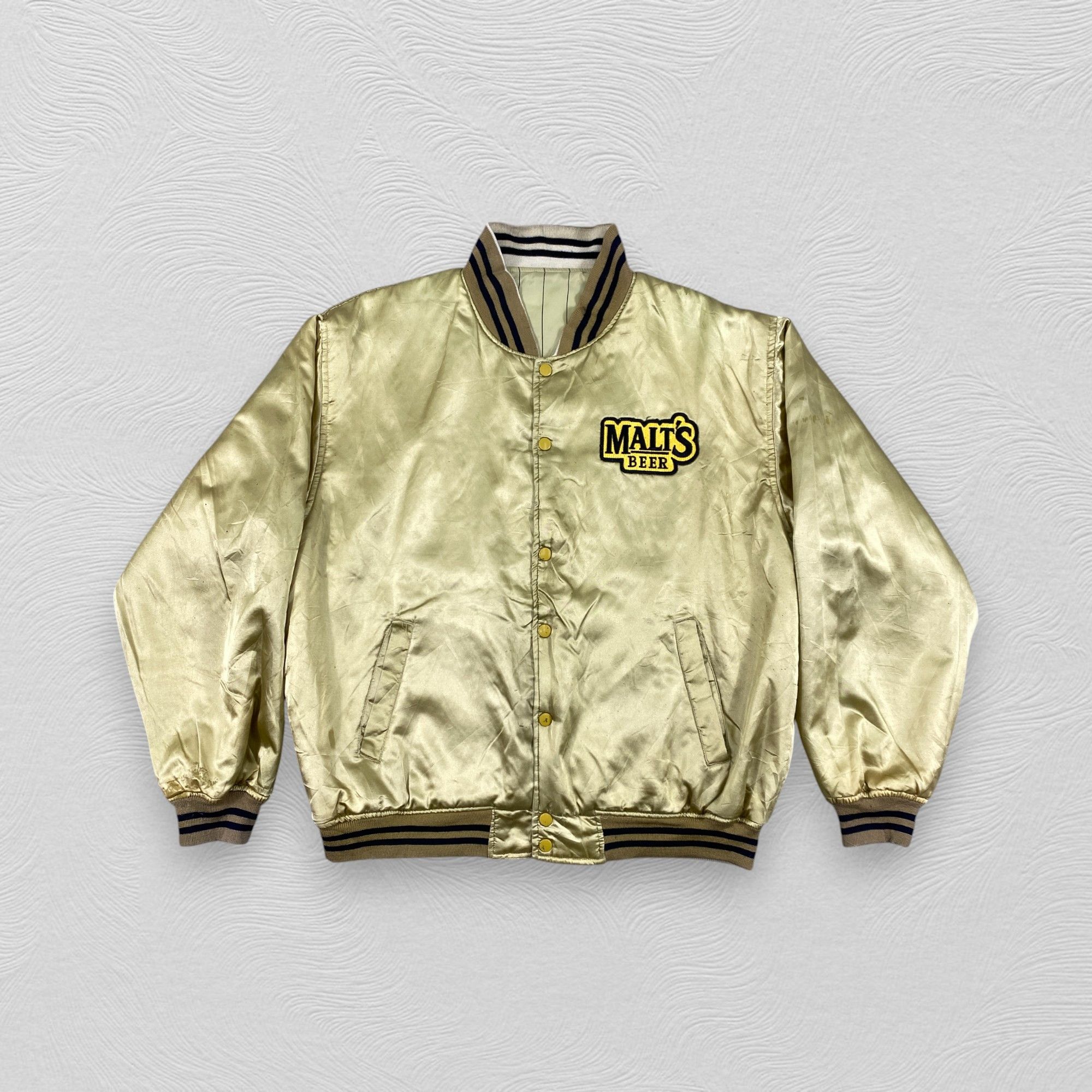 Comme des Garcons Vintage Baseball Malts Reversible CDG Style Jacket -J309 Size US L / EU 52-54 / 3 - 3 Thumbnail
