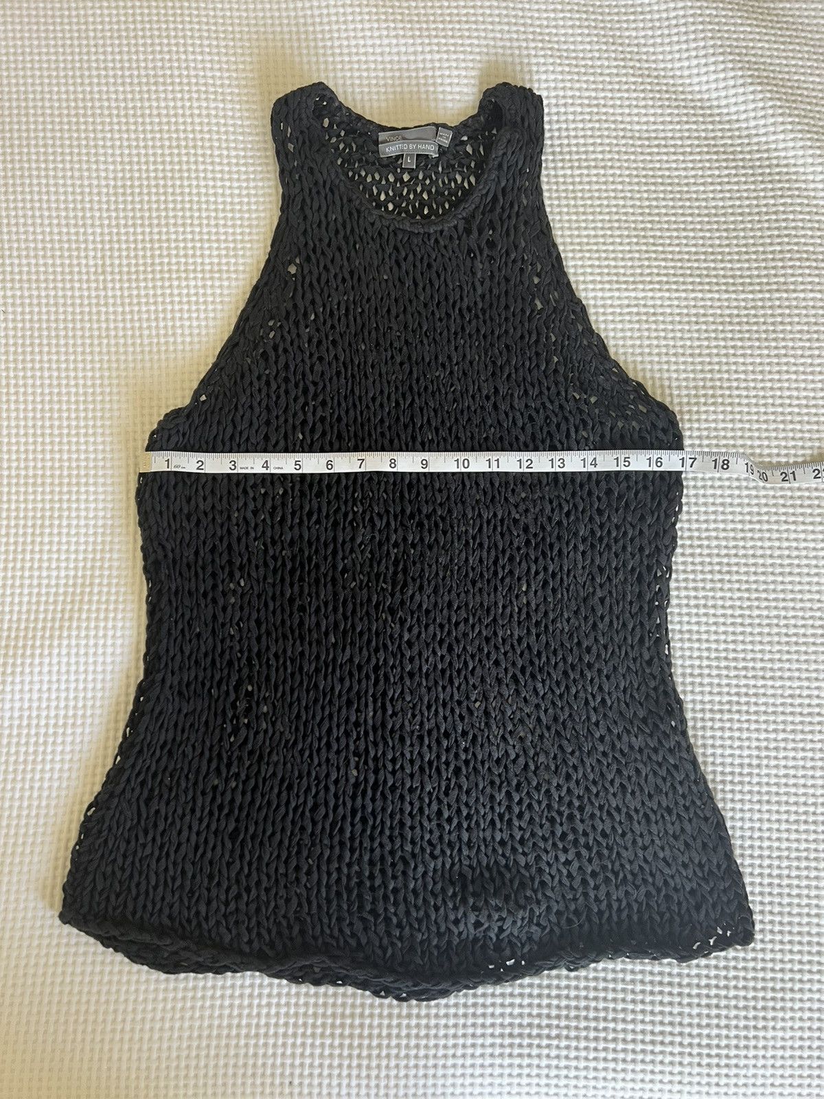 Vince Vince | Hand Open Knit Long Sweater Size L / US 10 / IT 46 - 4 Thumbnail
