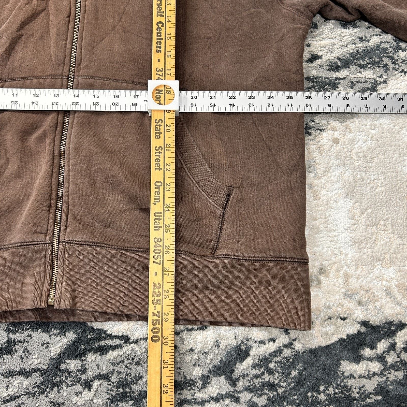 Old Navy Old Navy Y2k Hoodie Mens 2XL Brown Embroidered Logo Fleece Size US XXL / EU 58 / 5 - 8 Thumbnail