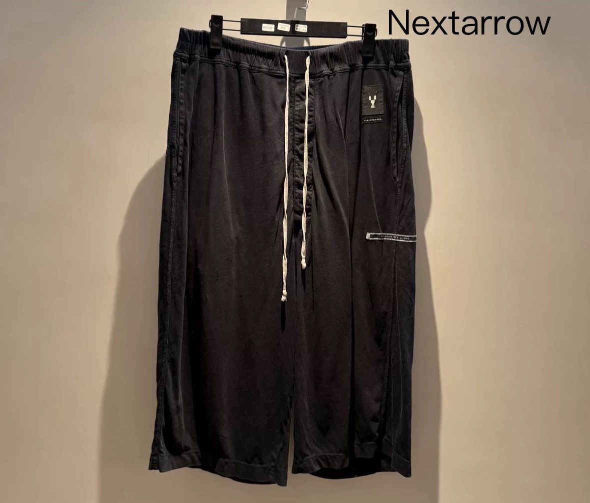 Rick Owens Rick owens classic non crotch base patch drawstring shorts Size US 36 / EU 52 - 1 Thumbnail