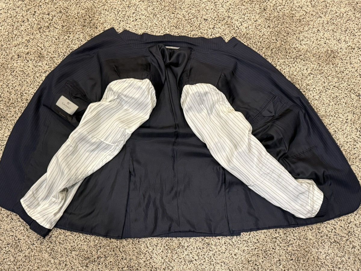 Canali Canali Exclusive Wool and Silk Suit Size 48L - 5 Thumbnail
