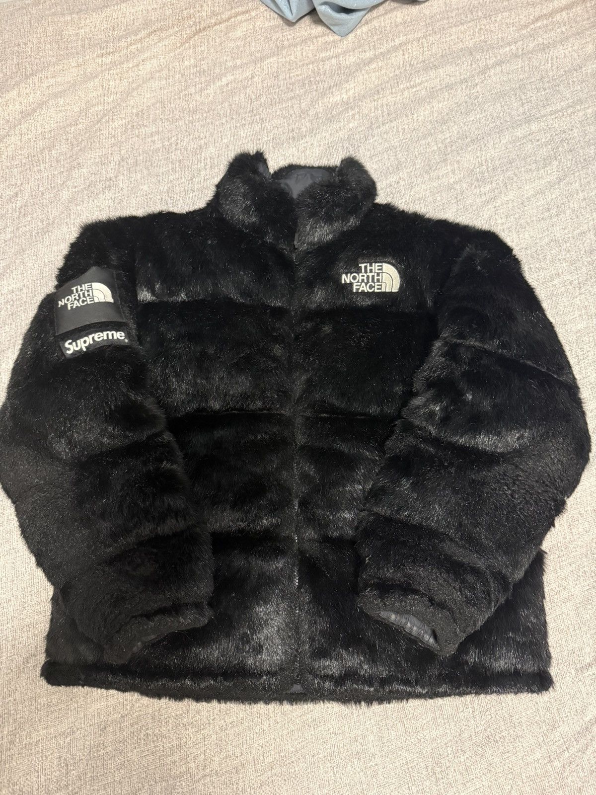 Supreme × The North Face Supreme X TNF Faux Fur Nuptse Jacket
