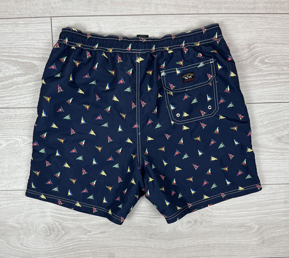 Paul & Shark Paul&Shark Yachting Blue Swim Shorts Mens XL Size US 36 / EU 52 - 2 Thumbnail