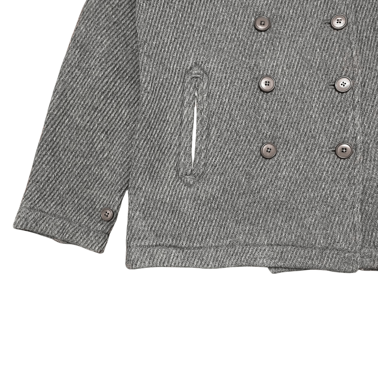 Japanese Brand Hug O War Wool Coat Made in Japan Size M / US 6-8 / IT 42-44 - 3 Thumbnail