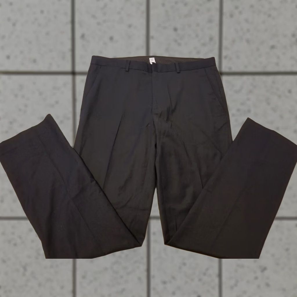 Calvin Klein Calvin Klein Mens Pants Black Chino Khaki Trouser Dress Pants 32x32 34x32 Size US 32 / EU 48 - 1 Thumbnail