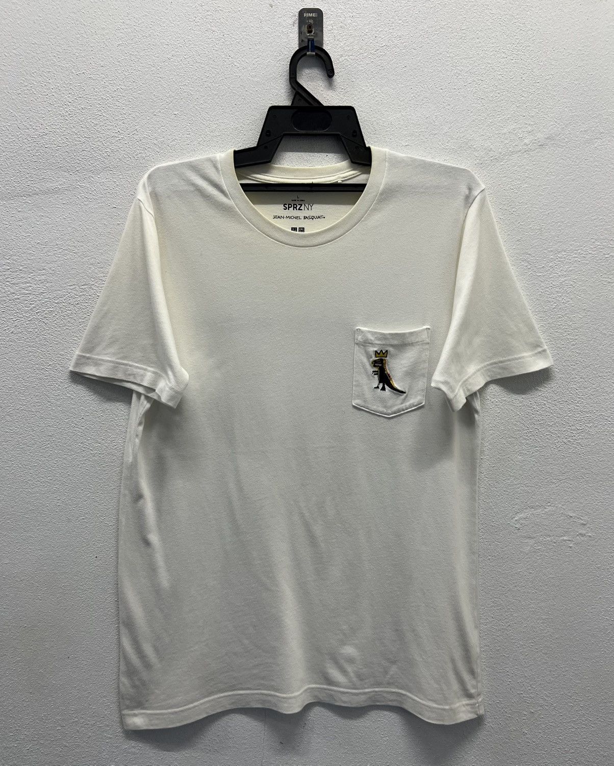 Jean-Michel Basquiat × Uniqlo × Vintage VINTAGE UNIQLO SPRZNY JEAN-MICHEL BASQUAT SHIRT Size US L / EU 52-54 / 3 - 1 Thumbnail