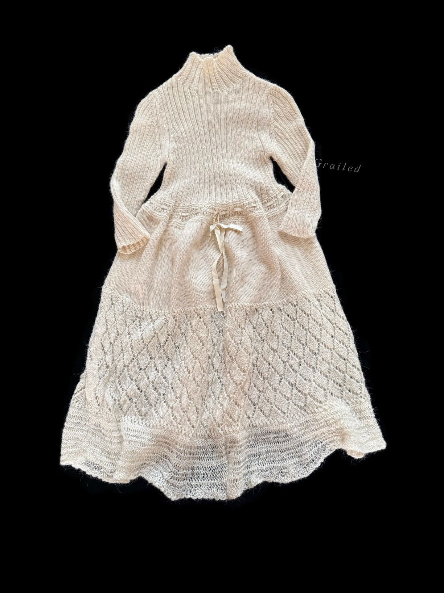 Jean Paul Gaultier Jean Paul Gaultier Vintage Knit Dress Size S / US 4 / IT 40 - 1 Thumbnail