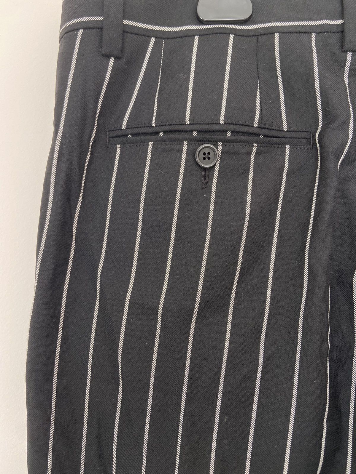 Dolce & Gabbana Dolce & Gabbana Wool Pinstripe Pants Size US 39 - 4 Thumbnail