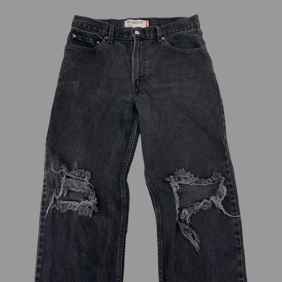 Levi's Vintage Levi’s distressed denim Size US 34 / EU 50 - 3 Thumbnail