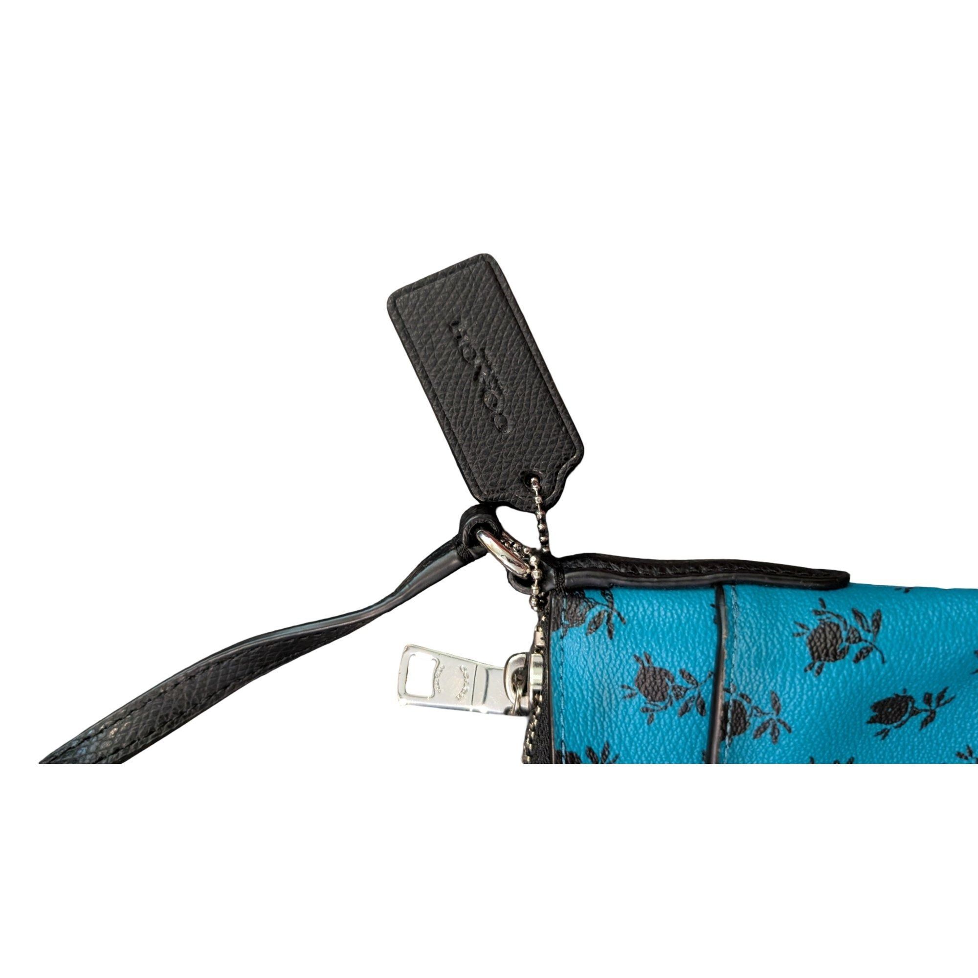 Coach blue leather smooth crossbody coach handbag Size ONE SIZE - 3 Thumbnail