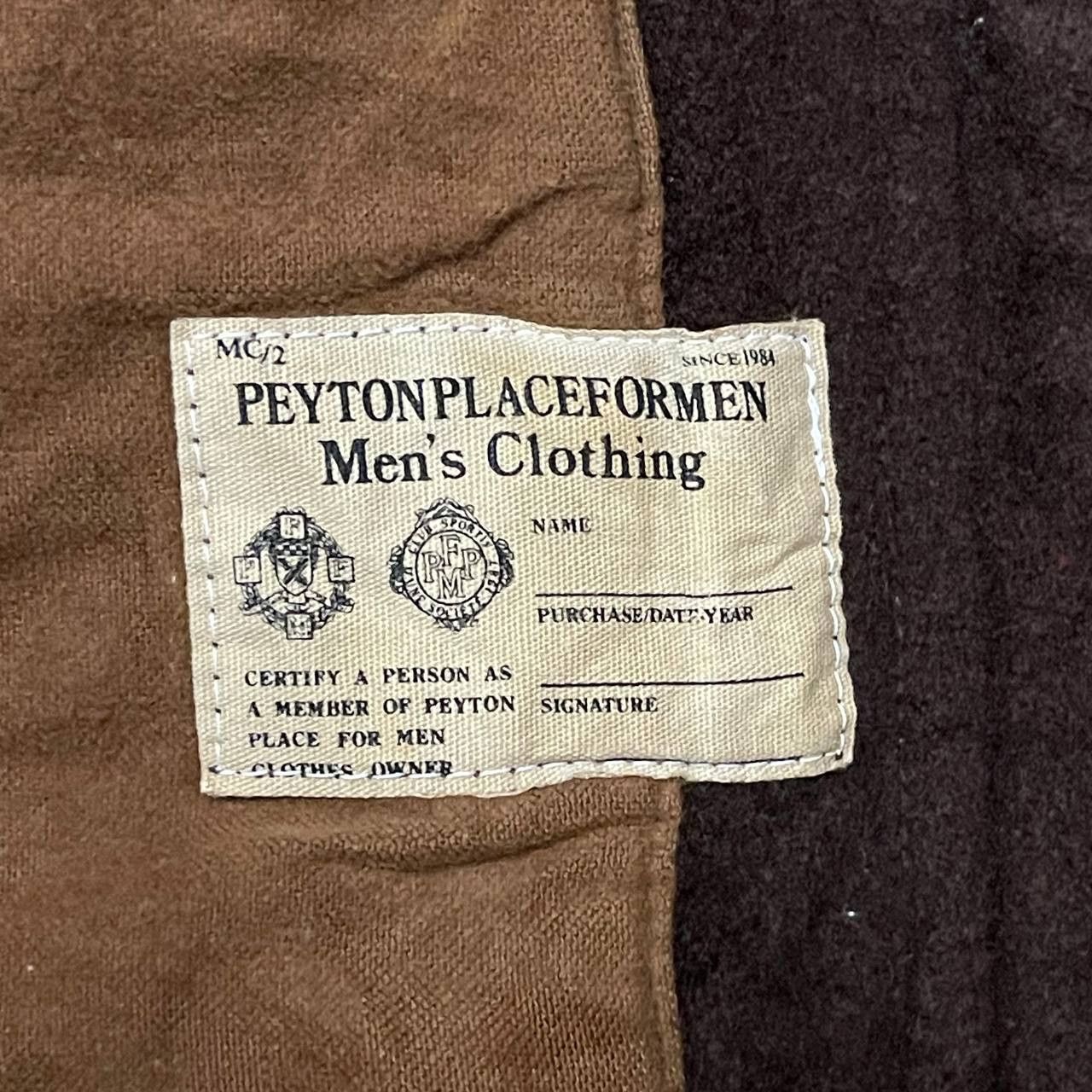 PPFM Vintage PPFM Peyton Place For Men Manic Wool Jacket Size US L / EU 52-54 / 3 - 9 Thumbnail