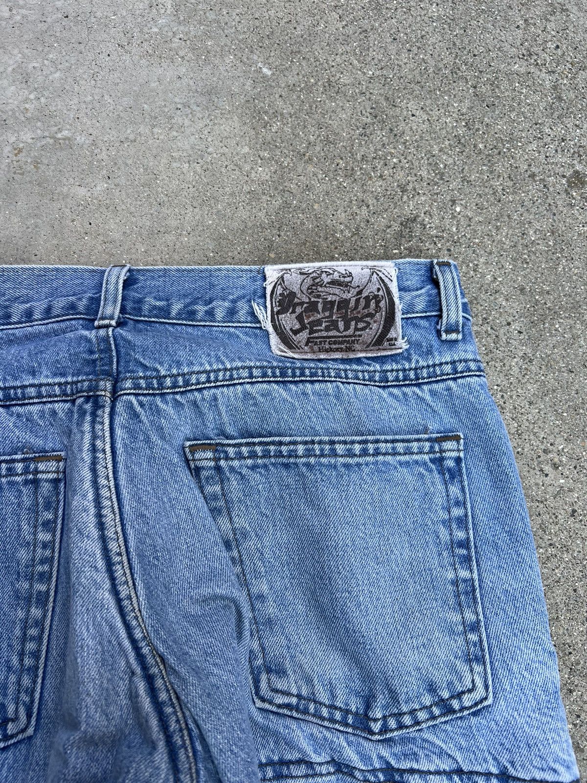 Vintage 90s JNCO Style Skating Jeans | Grailed