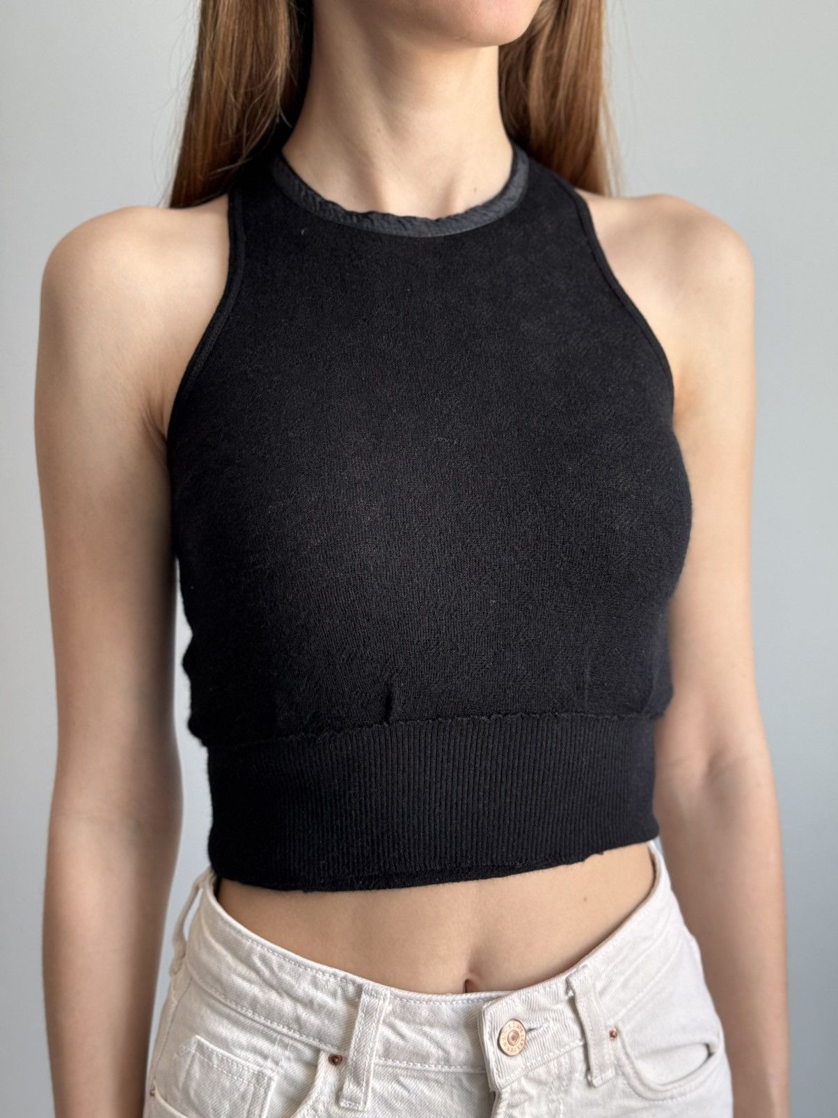 Louis Vuitton Louis Vuitton Cashmere Knit Halter Tank Top Size XS Blouse Size XS / US 0-2 / IT 36-38 - 4 Thumbnail