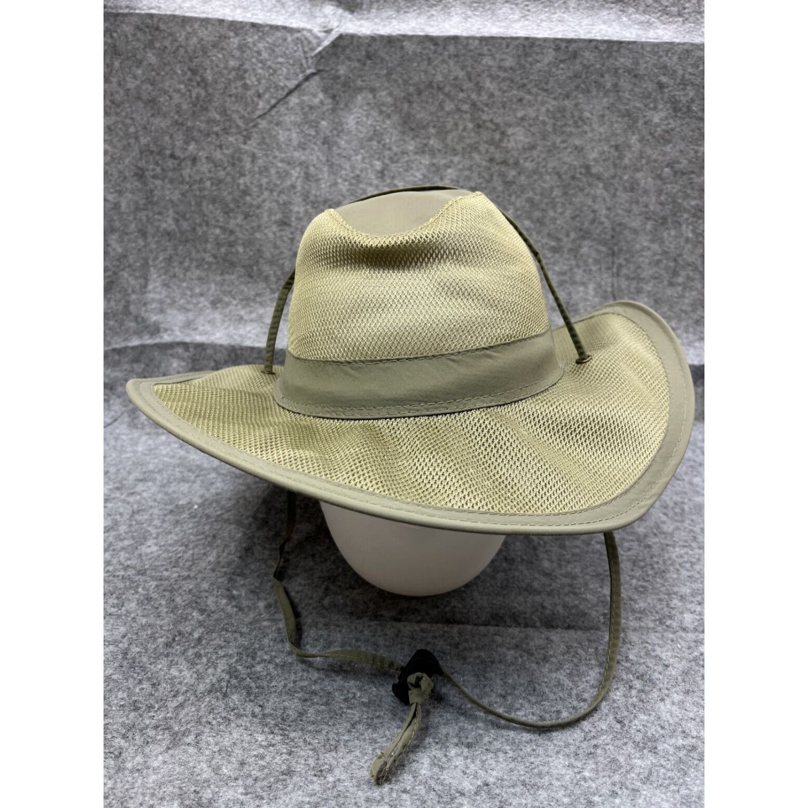 Vintage Dorfman Pacific Bucket Hat Adult Large Green 100% Nylon Adjustable Lightweight Breathable Travel Camping Fishing Hat/Cap Mens Size ONE SIZE - 2 Thumbnail