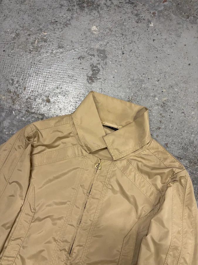 Gucci SS2004 Gucci Beige Cropped Nylon Jacket Size S / US 4 / IT 40 - 4 Thumbnail