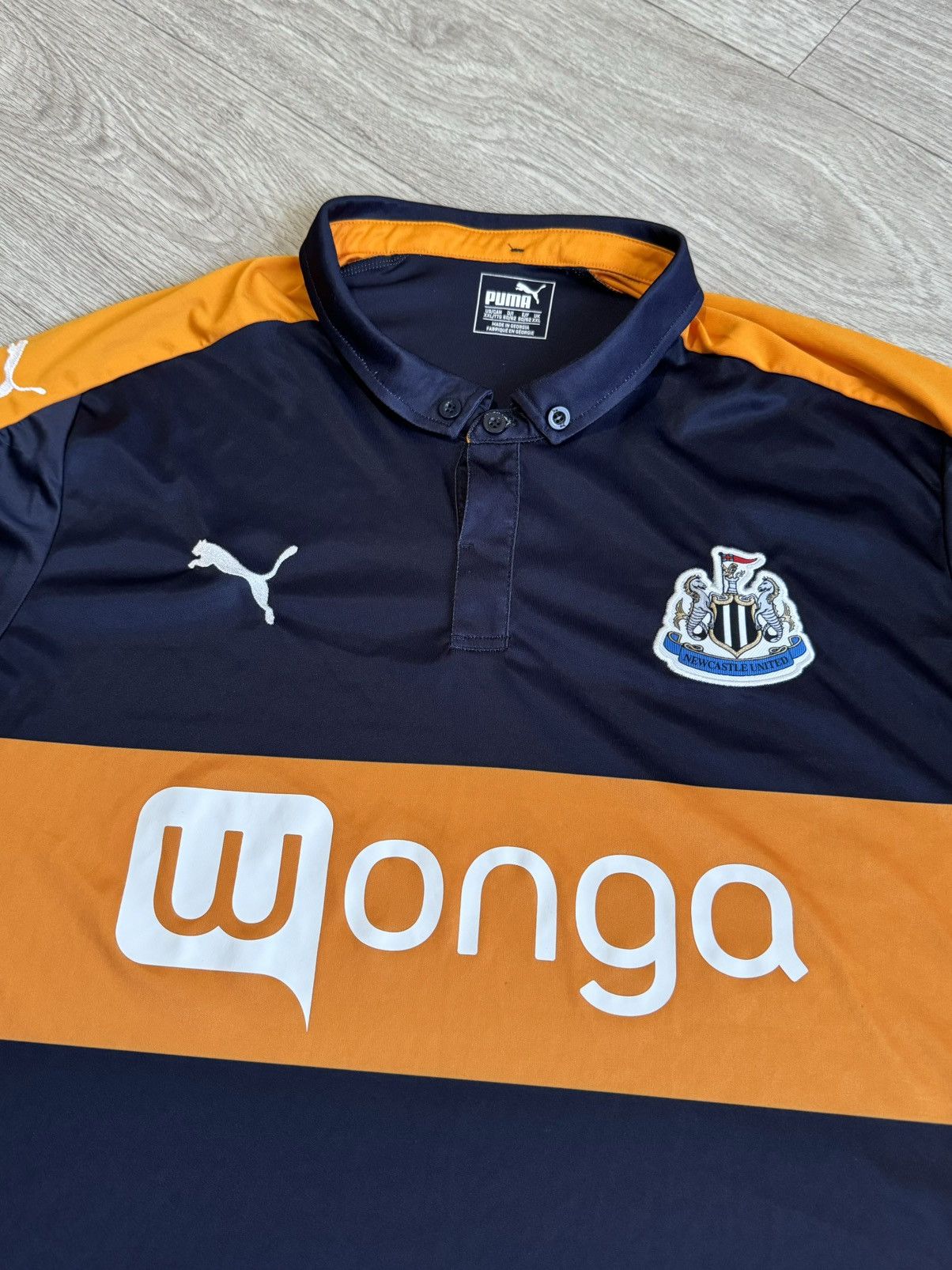 Puma 🔷Puma Newcastle United 2016/17 Soccer jersey🔷 Size US XXL / EU 58 / 5 - 4 Thumbnail