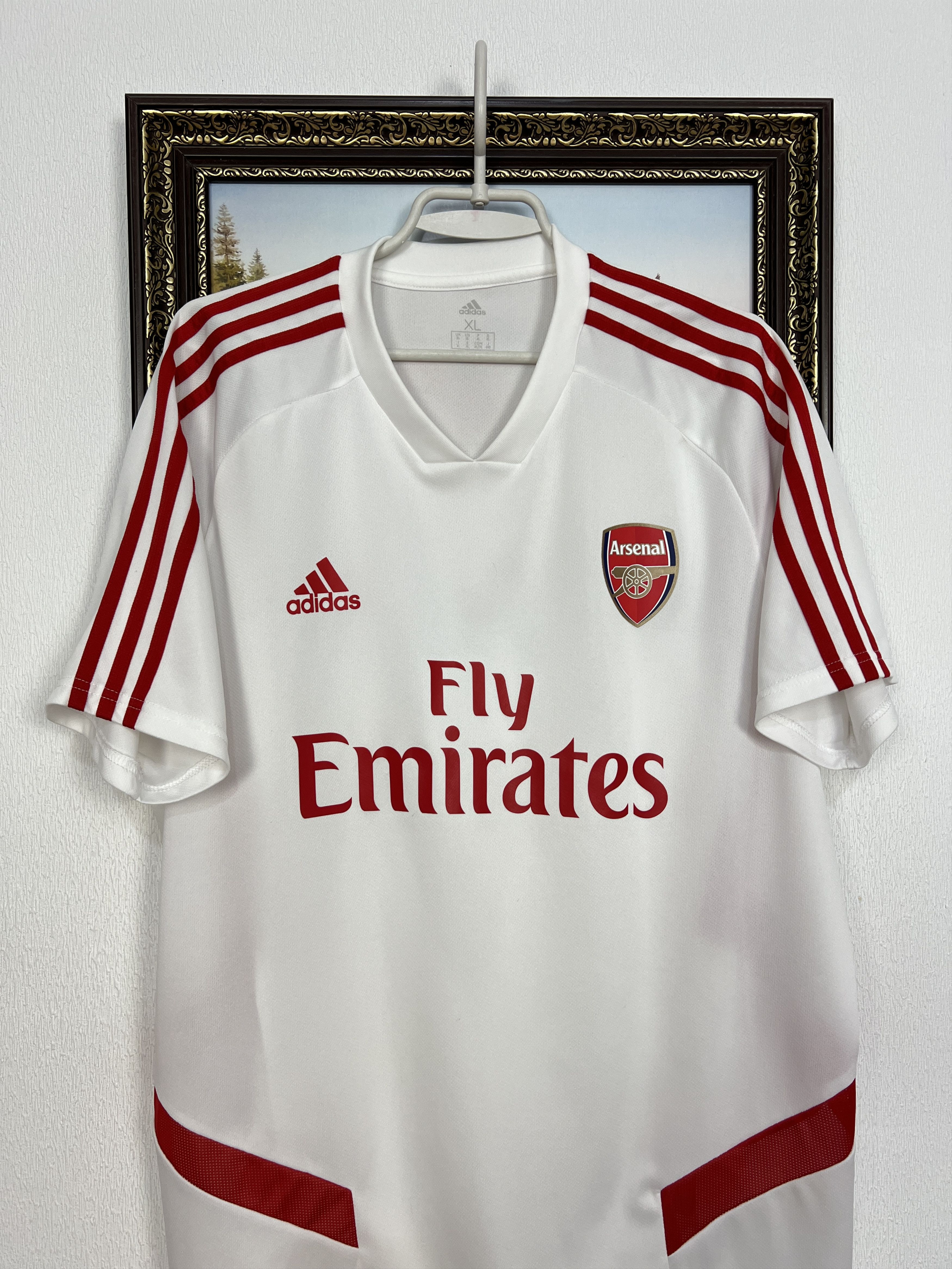 Adidas 2019 Arsenal Training Shirt Football Jersey Soccer Trikot Size US XL / EU 56 / 4 - 2 Thumbnail