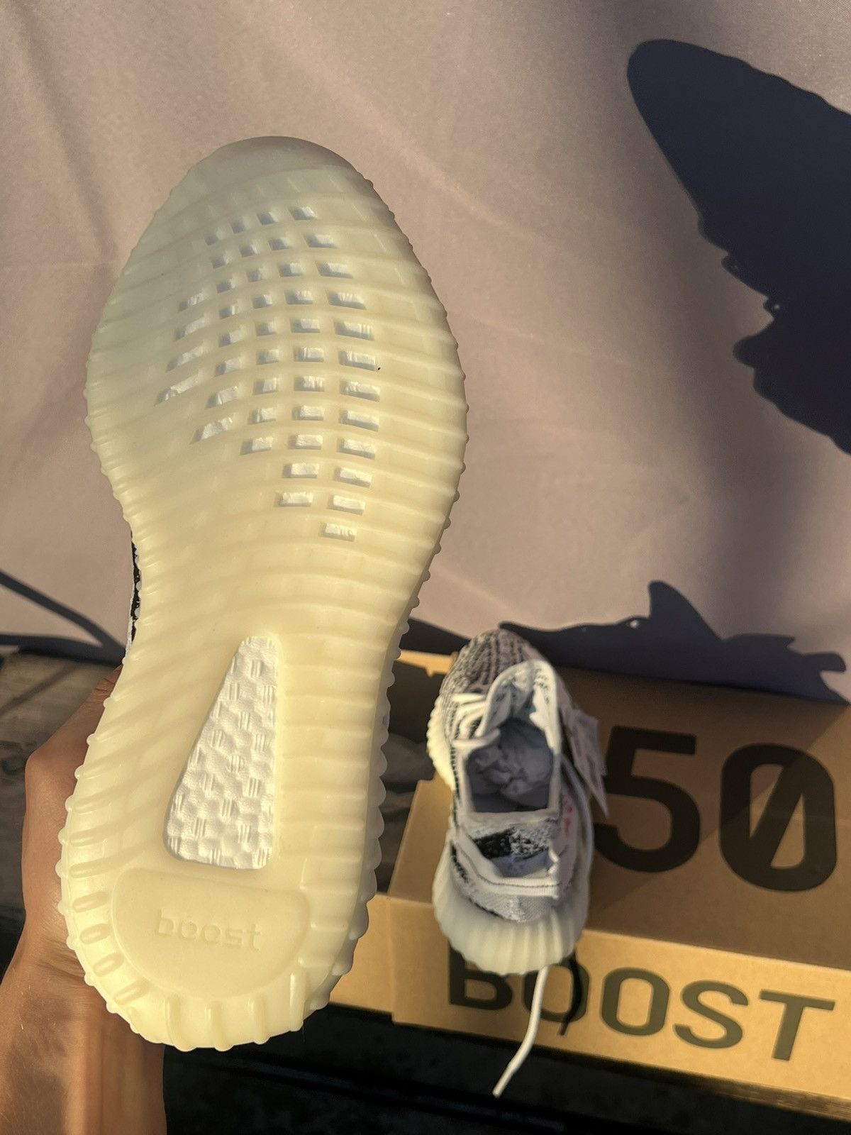Kanye West Yeezy Sply 350 V2 Zebra 2023 Size US 9 / EU 42 - 17 Thumbnail