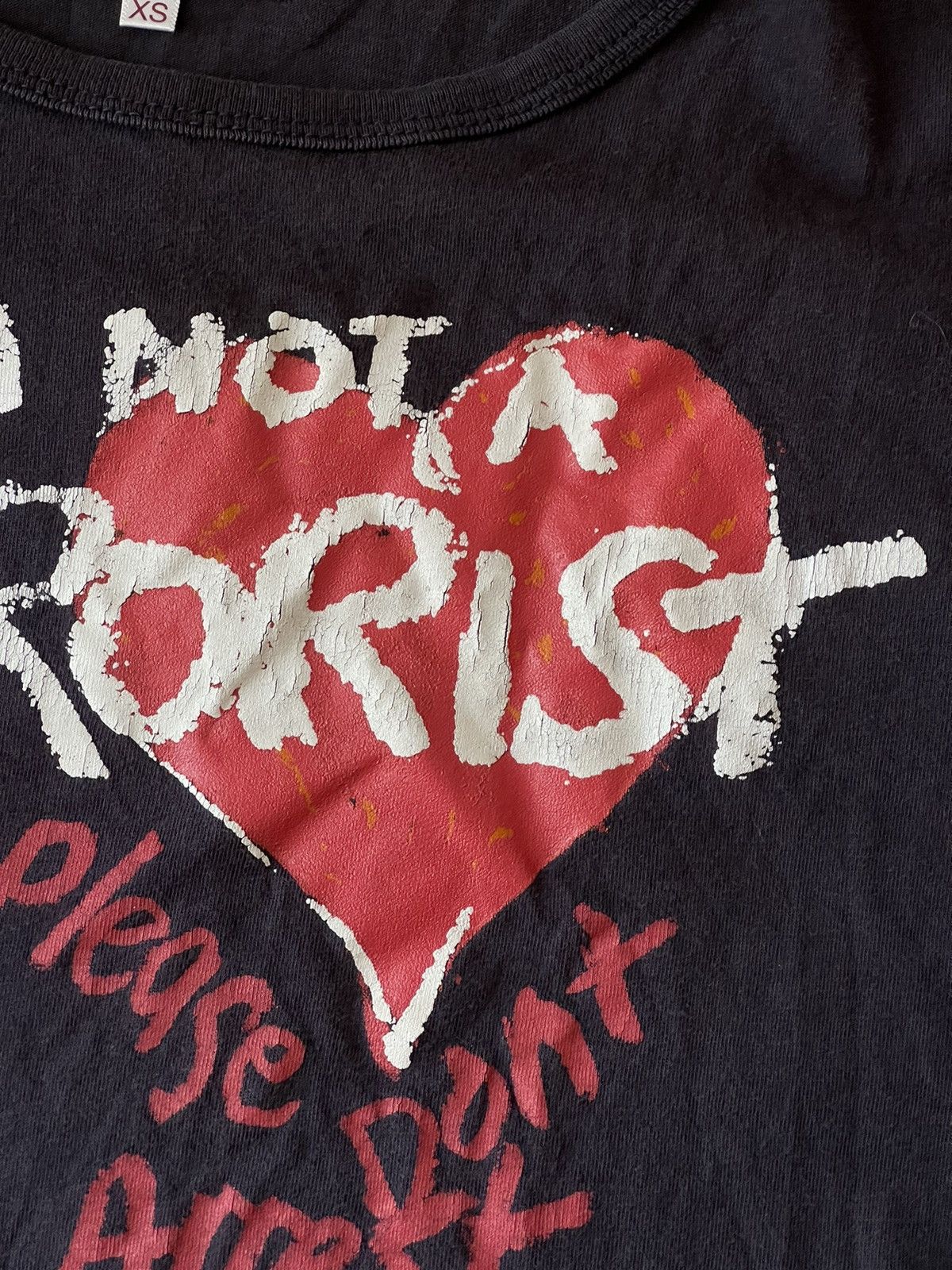 トップス vivienne westwood archive rip T-shirt RIP Vivienne Westwood Tee Shirt Black – Arrogant Bastard