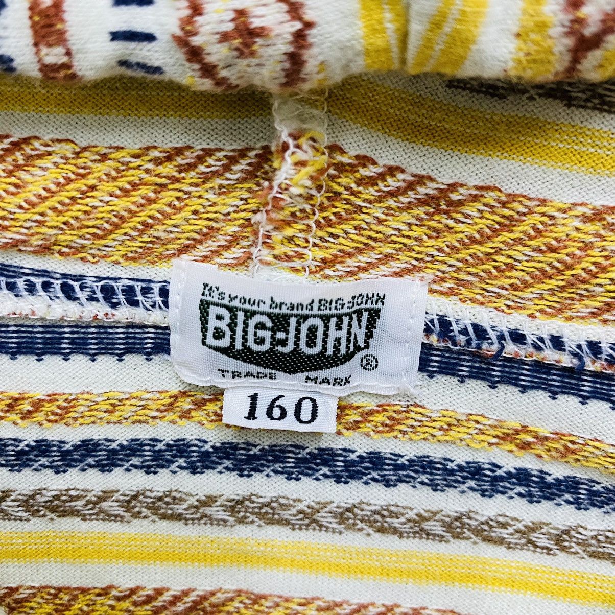 Big John Vintage Big John Tribal Pattern Hoodie Light Cotton Size 160 Size US S / EU 44-46 / 1 - 9 Thumbnail