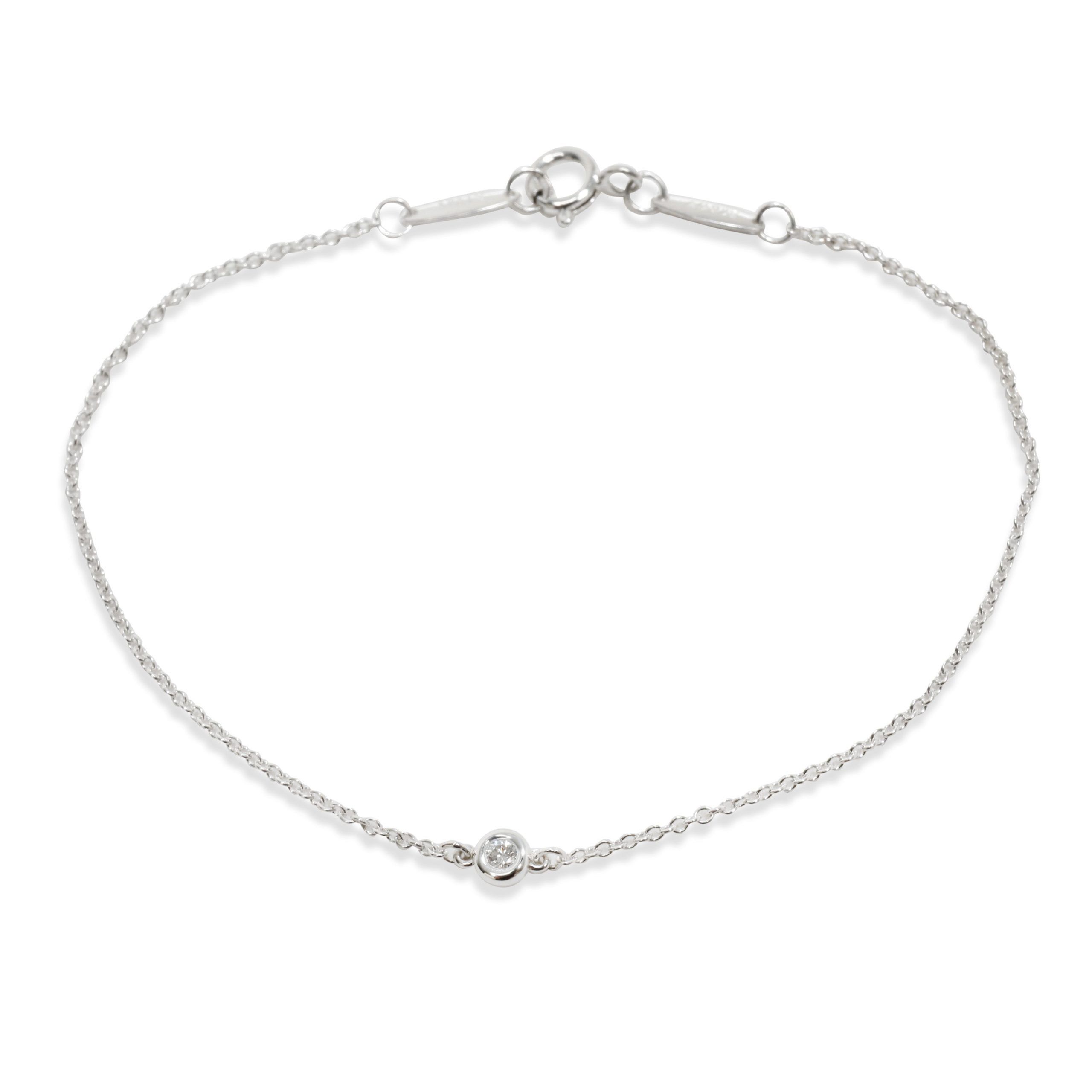 Tiffany & Co. Diamond by the Yard Bracelet in Sterling Silver (0.05ct)