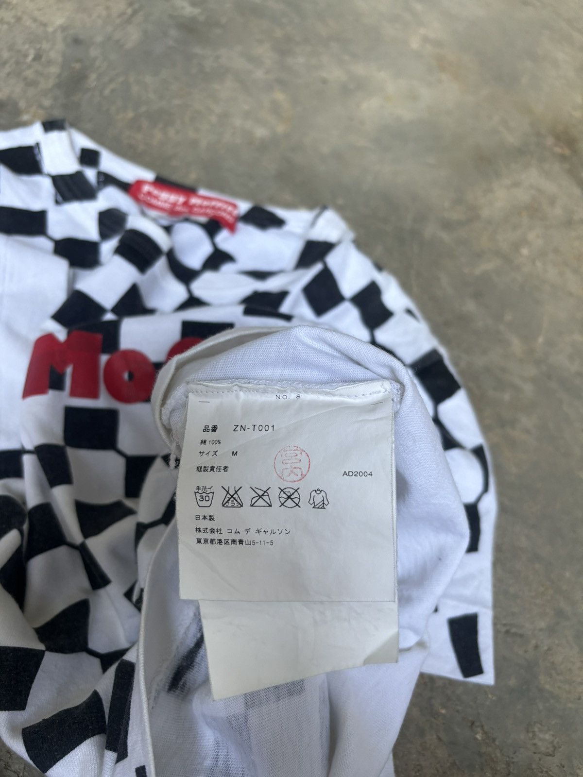 Comme des Garcons Comme des Garcons Peggy Moffitt Tshirt Size US M / EU 48-50 / 2 - 7 Thumbnail