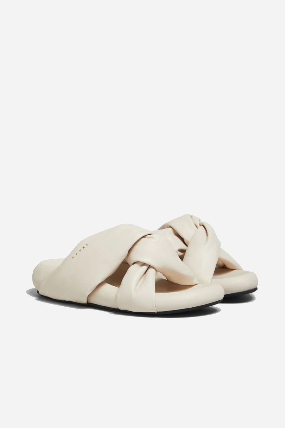 Marni o1w1db10125 Tie Sandal in Off White Size US 8 / IT 38 - 2 Thumbnail