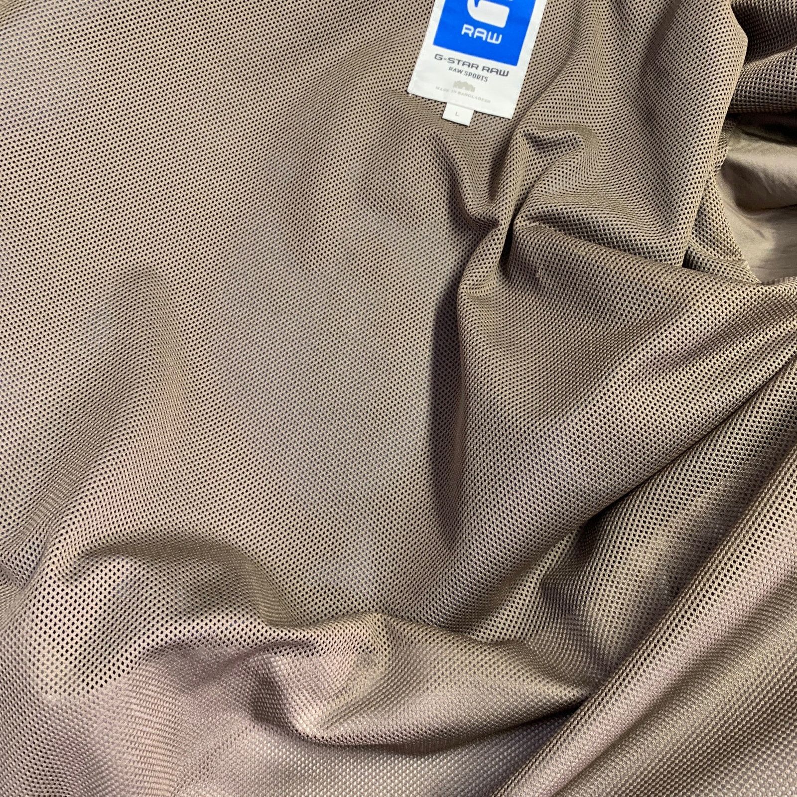 Other G-STAR Blue Grey Two Toned Polyester Mesh Zip Up Track Size US L / EU 52-54 / 3 - 6 Thumbnail