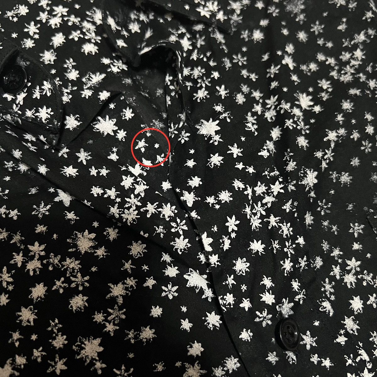 Dior × Hedi Slimane AW05 Dior Homme Hedi Slimane floral painted button ups shirt Size US XS / EU 42 / 0 - 4 Thumbnail