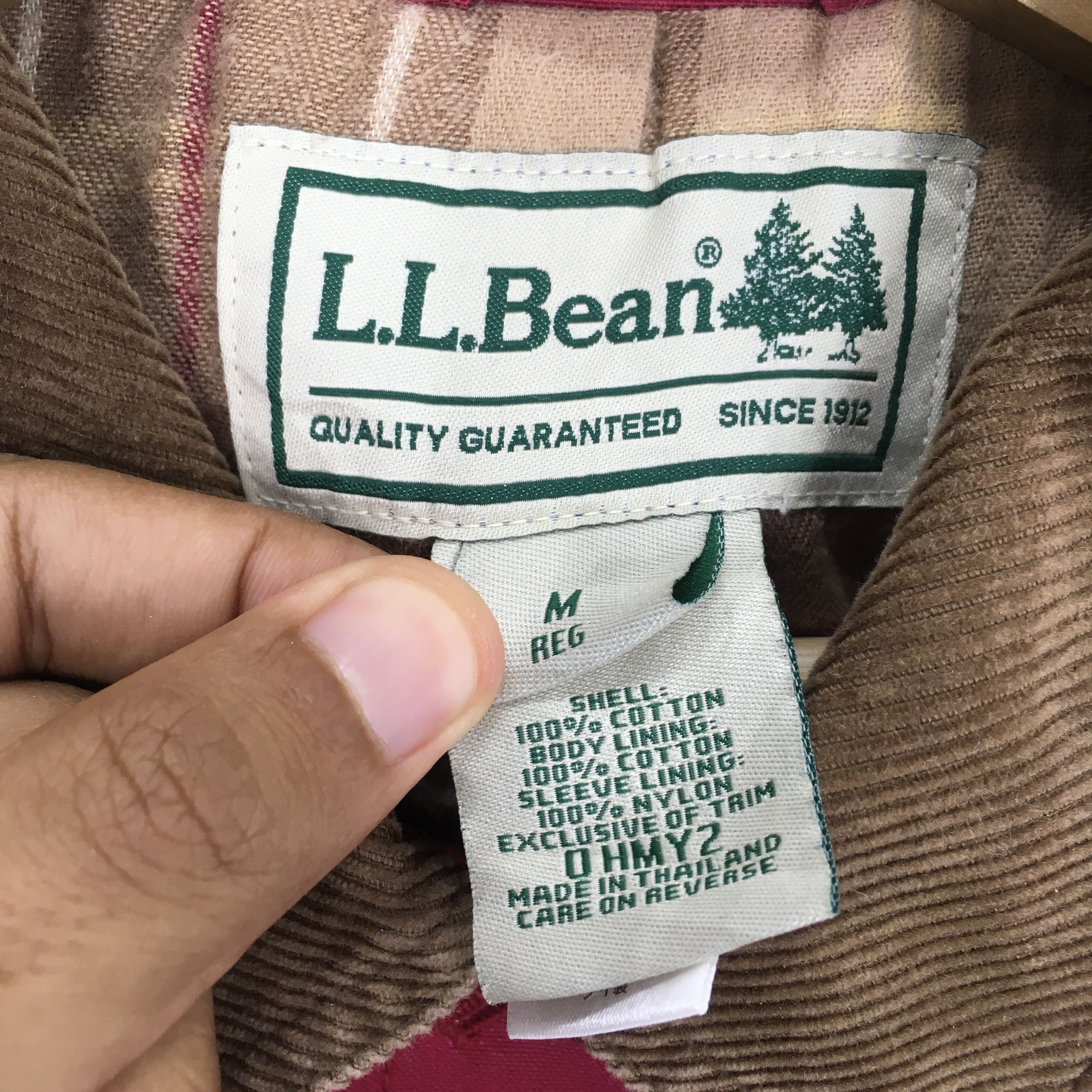 L.L. Bean Vintage 90's LL Bean Red Four Pocket Workwear Jacket - 1851 Size US M / EU 48-50 / 2 - 12 Thumbnail
