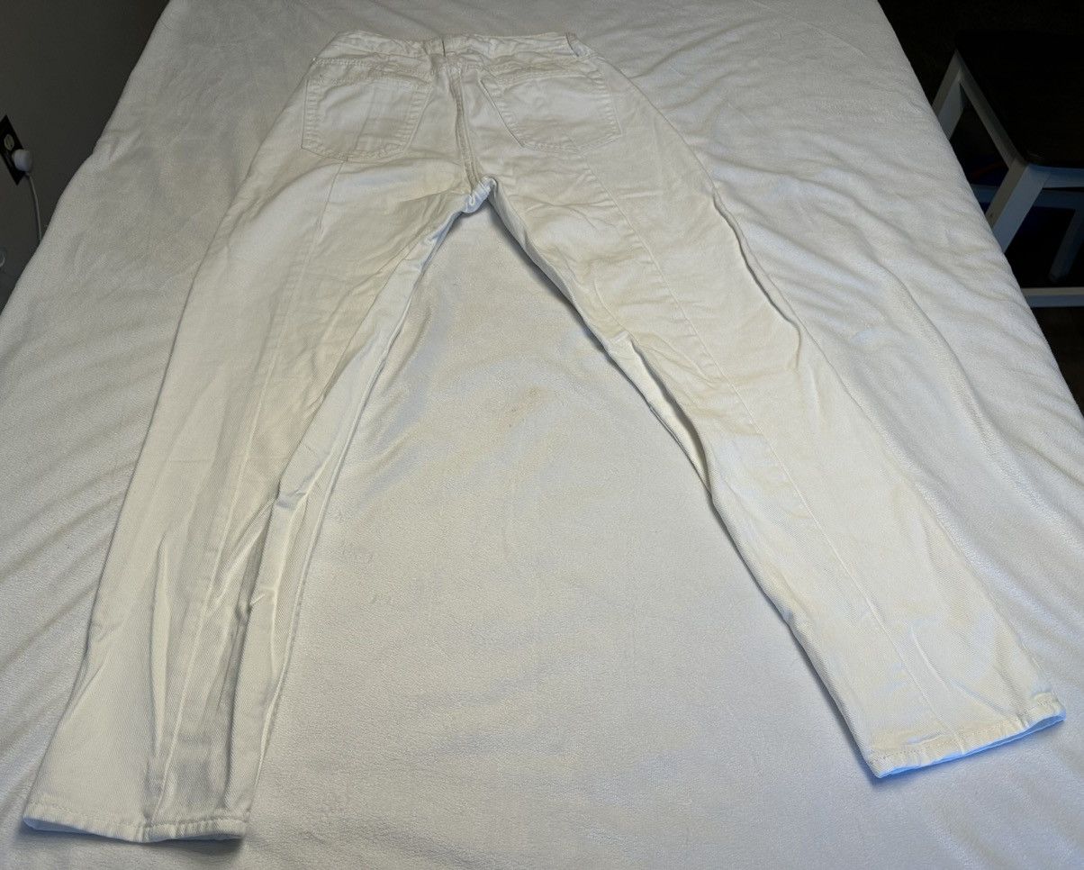 Sandro Sandro Straight Leg Denim Jeans White Women's Size 24”x25” Size 24" / US 00 / IT 34 - 9 Thumbnail
