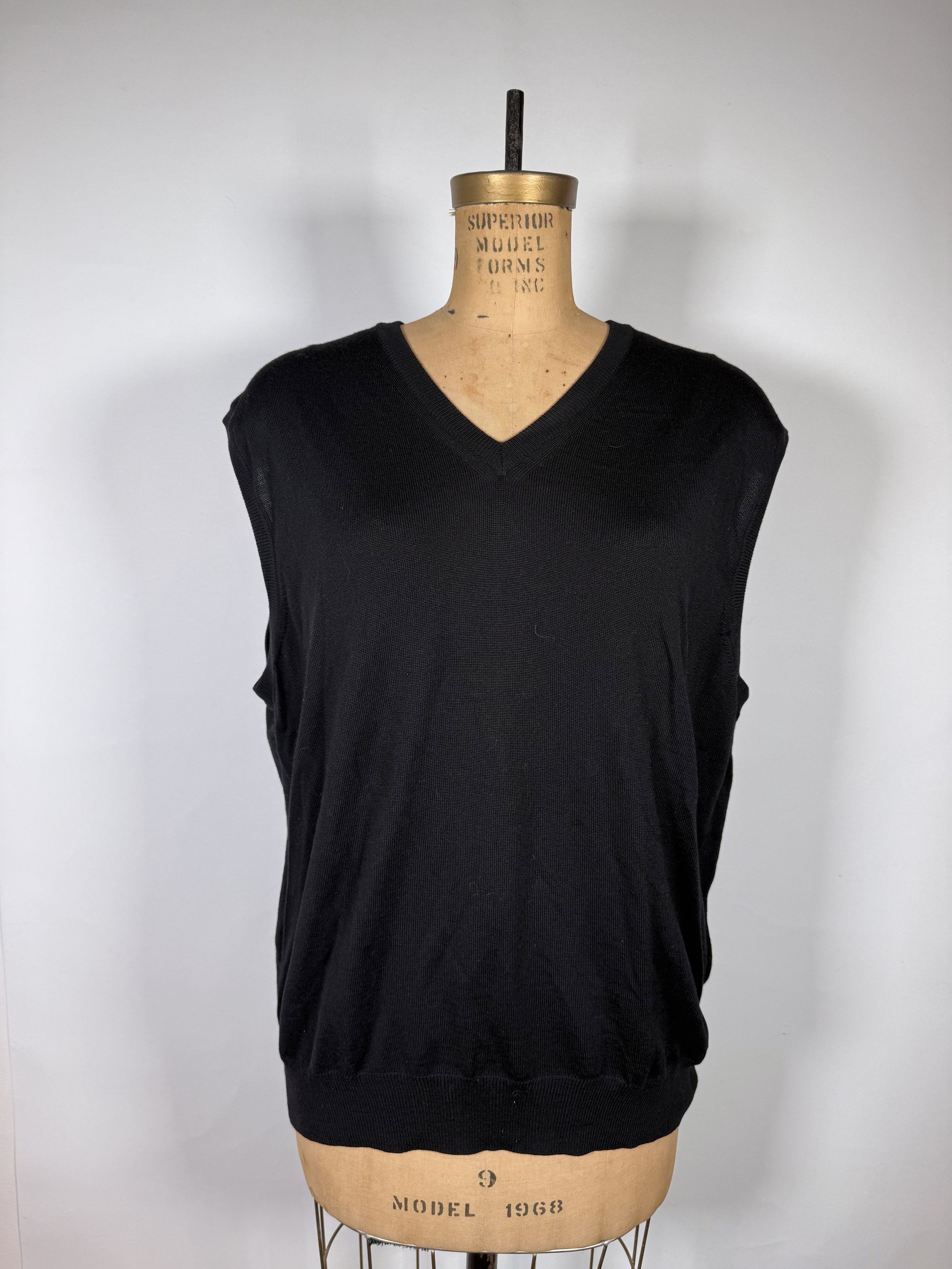 Valentino Vintage Valentino Merino Wool Sleeveless Sweater Size US L / EU 52-54 / 3 - 1 Thumbnail