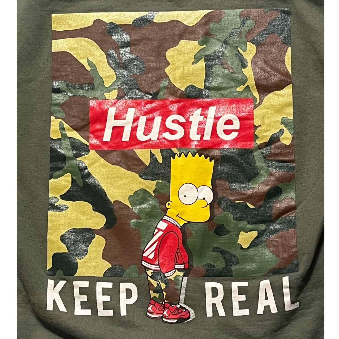 Other Bart Simpson Hustle Crewneck Sweatshirt - Size US M / EU 48-50 / 2 - 3 Thumbnail