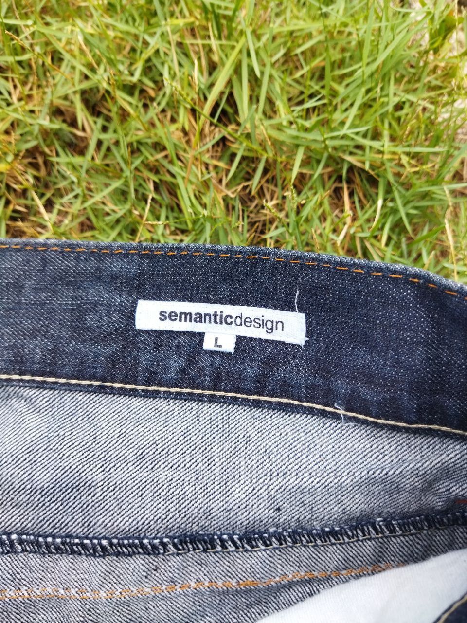 semanticdesign Japanese Semantic Design Snake Design Flared Jeans Size US 35 - 12 Thumbnail