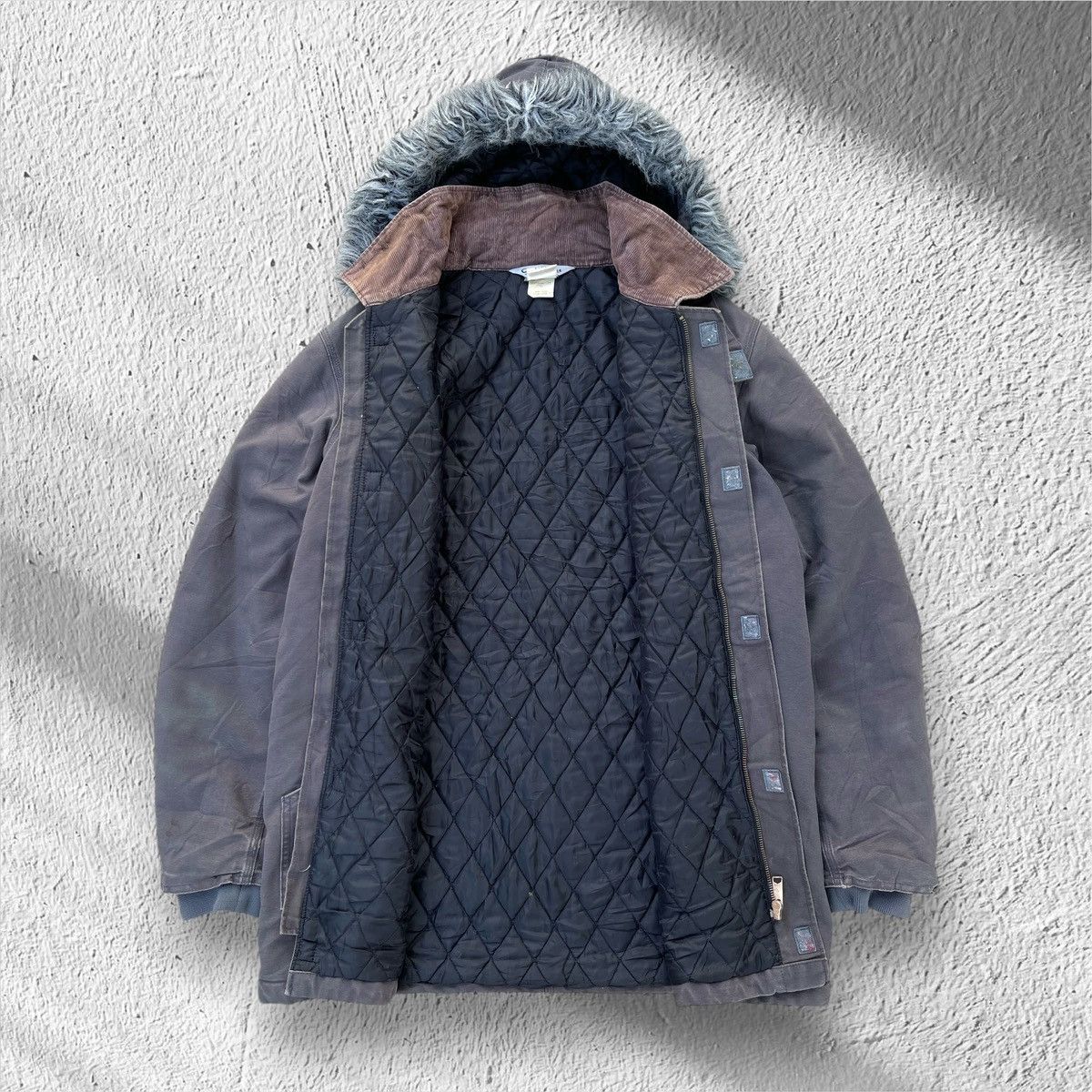 Carhartt 🔥Vintage Carhartt Arctic Jacket With Removable Hood Size US XL / EU 56 / 4 - 3 Thumbnail