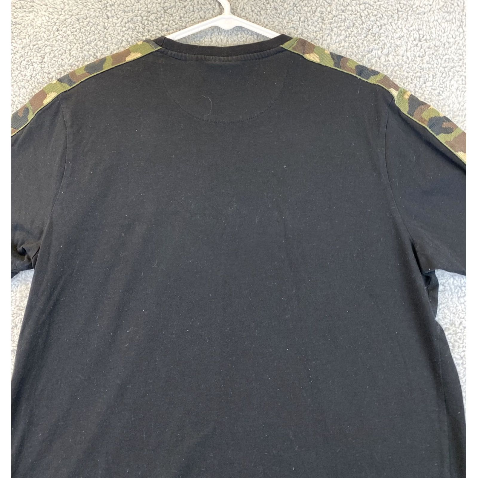 Vintage Level Ten T Shirt Men’s M Cotton Crew Neck Short Sleeve Black Camouflage Accent Casual Summer Spring Mens Size US M / EU 48-50 / 2 - 8 Thumbnail