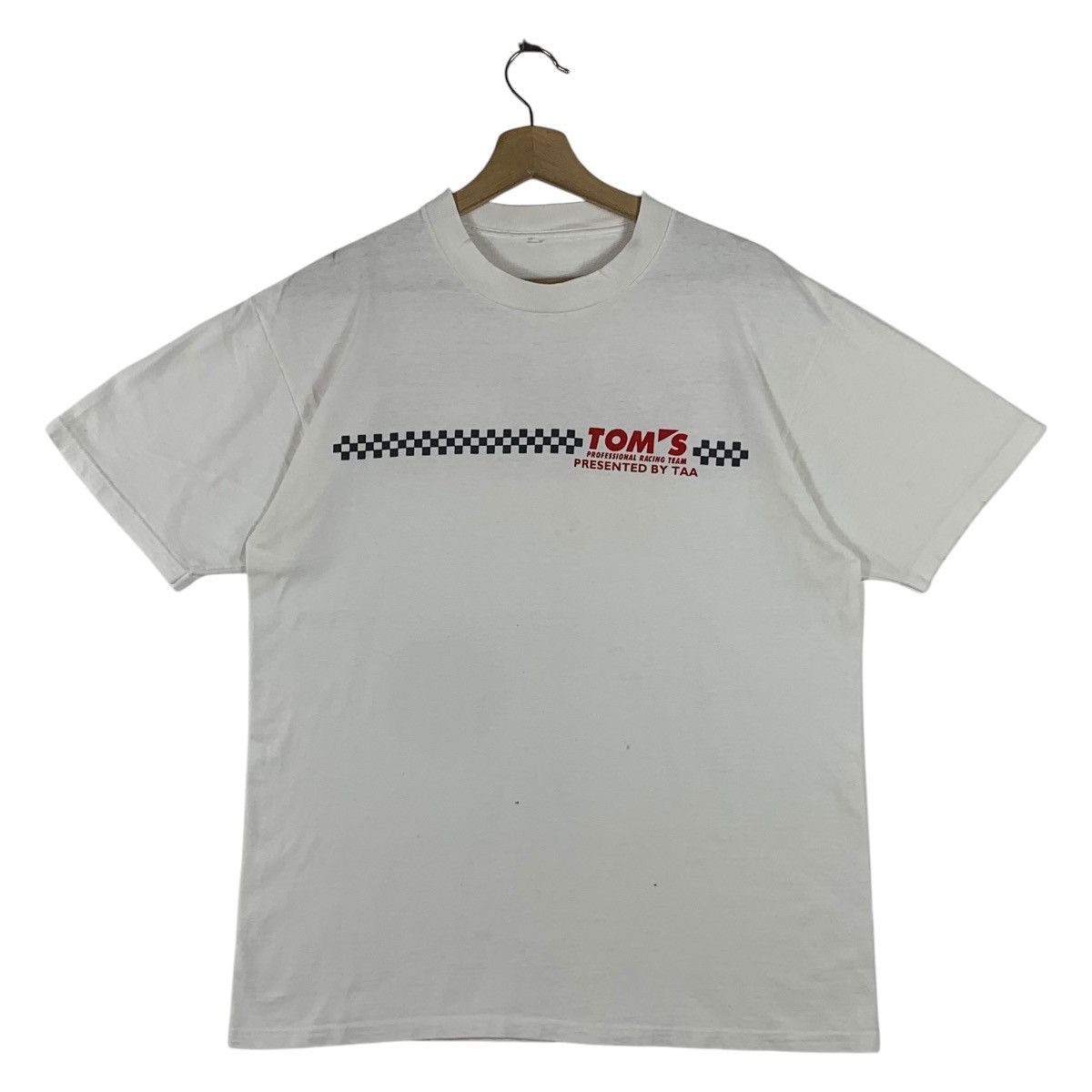 Toms × Vintage Vintage TOM’S Racing big logo backhit printed tees Size US M / EU 48-50 / 2 - 2 Thumbnail