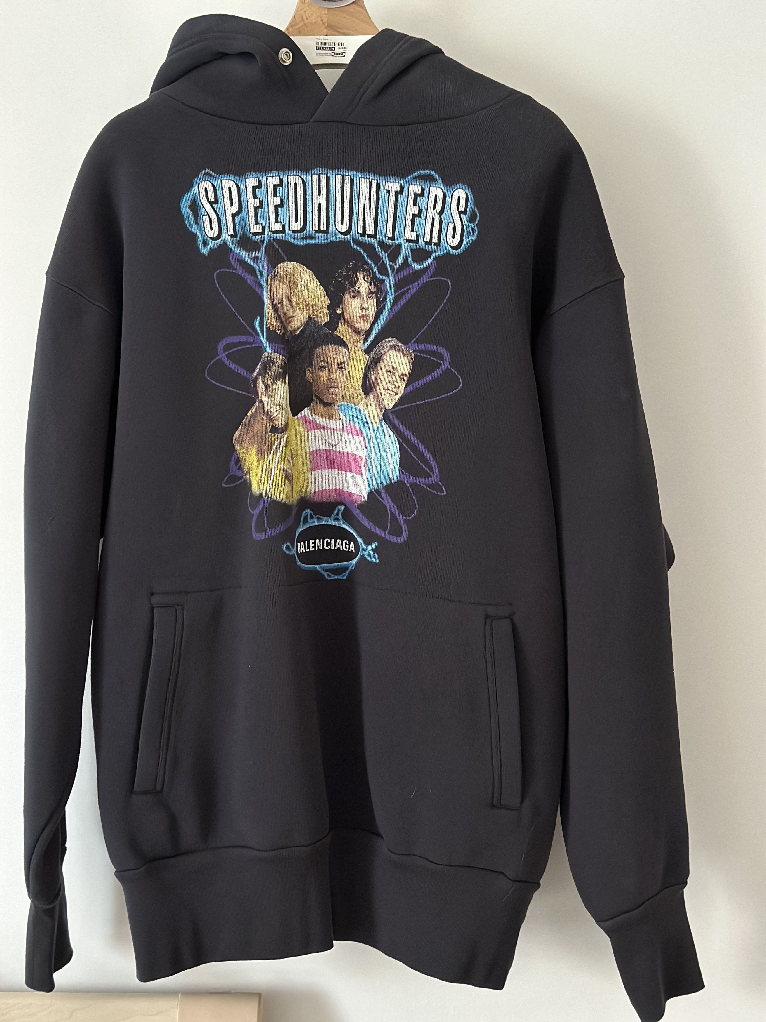 Balenciaga Balenciaga Speedhunters Double Layer Hoodie | Grailed