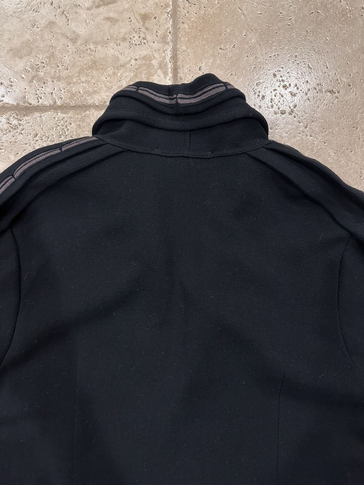Kiko Kostadinov Kiko Kostadinov Black Oval Button Up Sweater Cardigan Size US S / EU 44-46 / 1 - 10 Thumbnail
