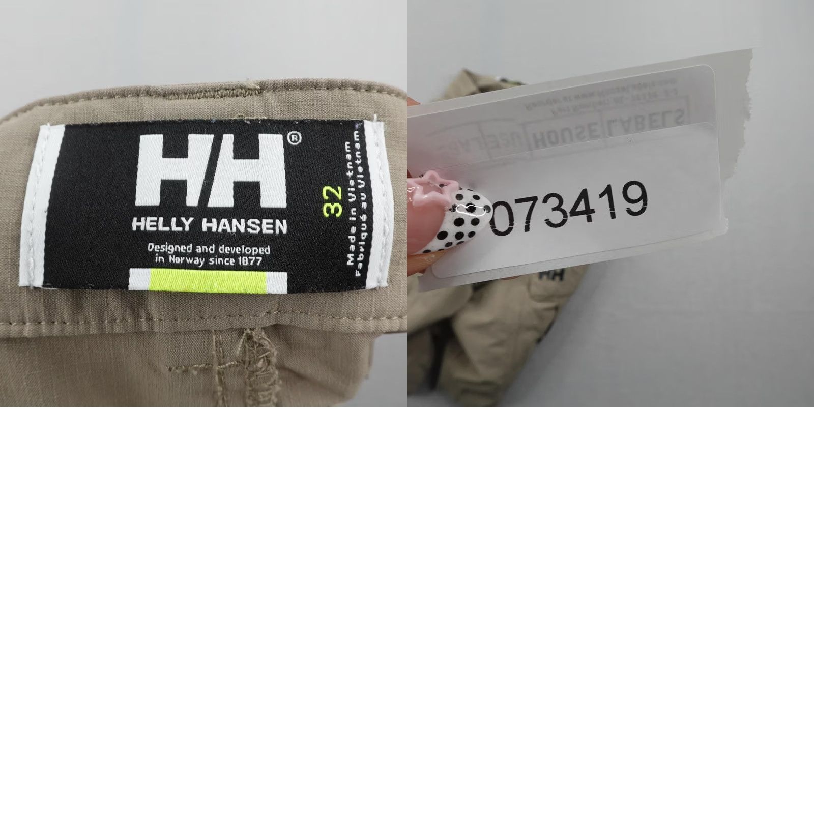 Helly Hansen Helly Hansen Mens Shorts 32 Khaki Beige Tan Cargo Hiking Outdoors Trail Flex Size US 32 / EU 48 - 9 Thumbnail