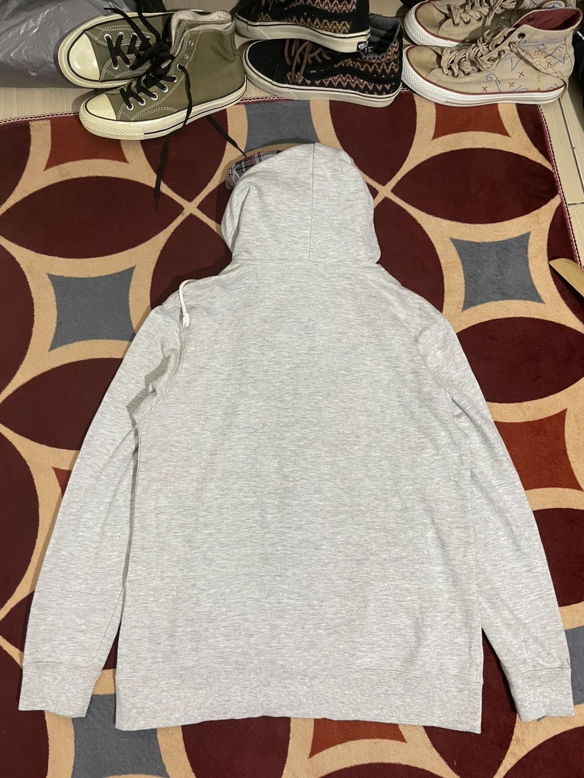 Japanese Brand Hoodie “converse double layer” y2k punk style lgbstyle Size US L / EU 52-54 / 3 - 5 Thumbnail