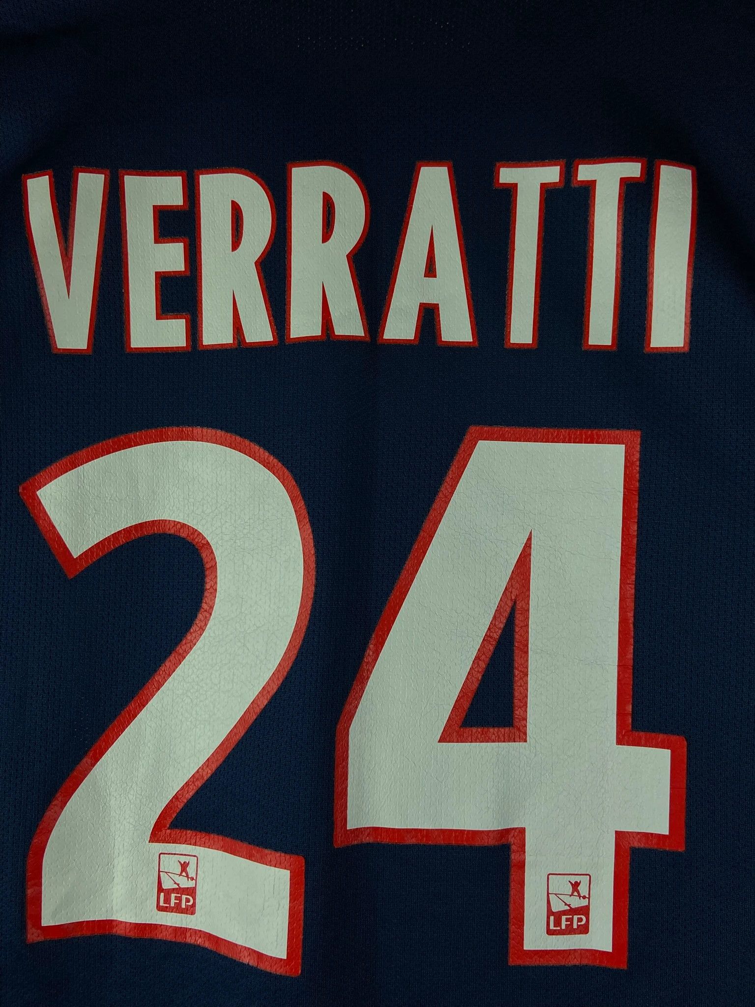 Nike Nike PSG Verratti 24 Football Jersey Navy L Spellout High Size US L / EU 52-54 / 3 - 2 Thumbnail