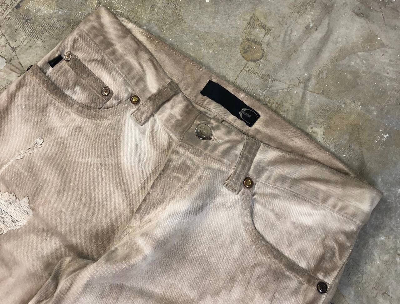 Just Cavalli Just Cavalli - 2000s Dye Denim Jeans Size US 30 / EU 46 - 2 Thumbnail