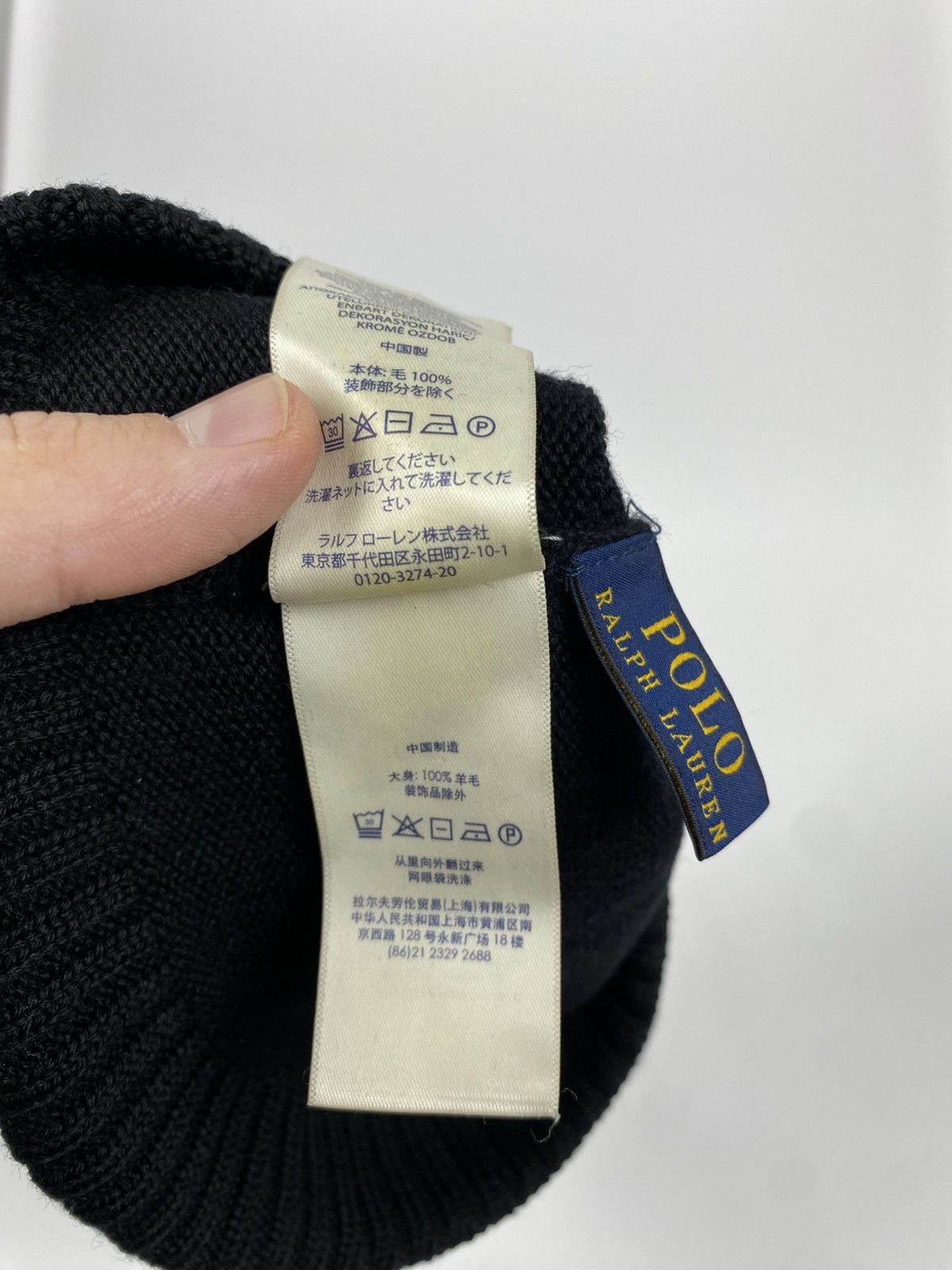 Polo Ralph Lauren Polo Ralph Lauren Wool Beanie Hat One size Size ONE SIZE - 9 Thumbnail