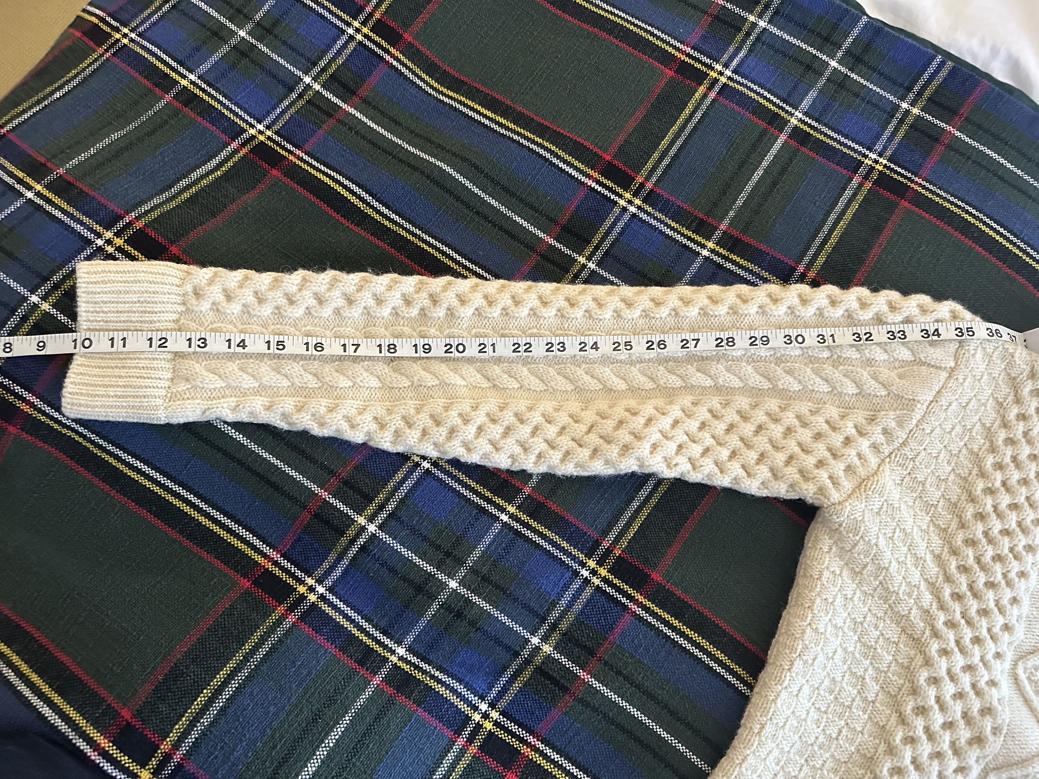 Saint Laurent Paris Aran Wool Sweater Size US S / EU 44-46 / 1 - 6 Thumbnail
