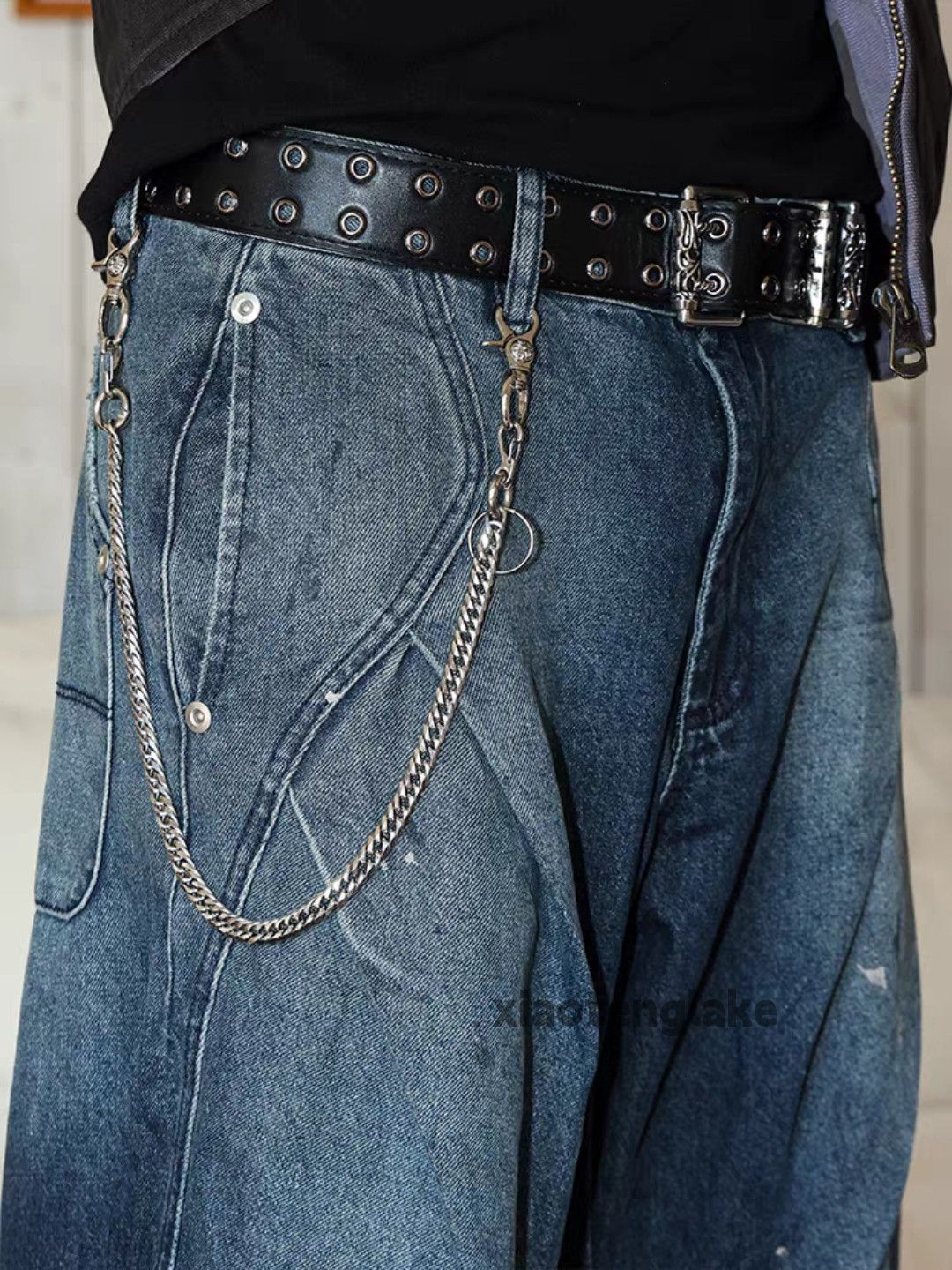 Jean xtl vintage wide Leg loose hiphop carpenter Stain jeans Size US 36 / EU 52 - 10 Thumbnail
