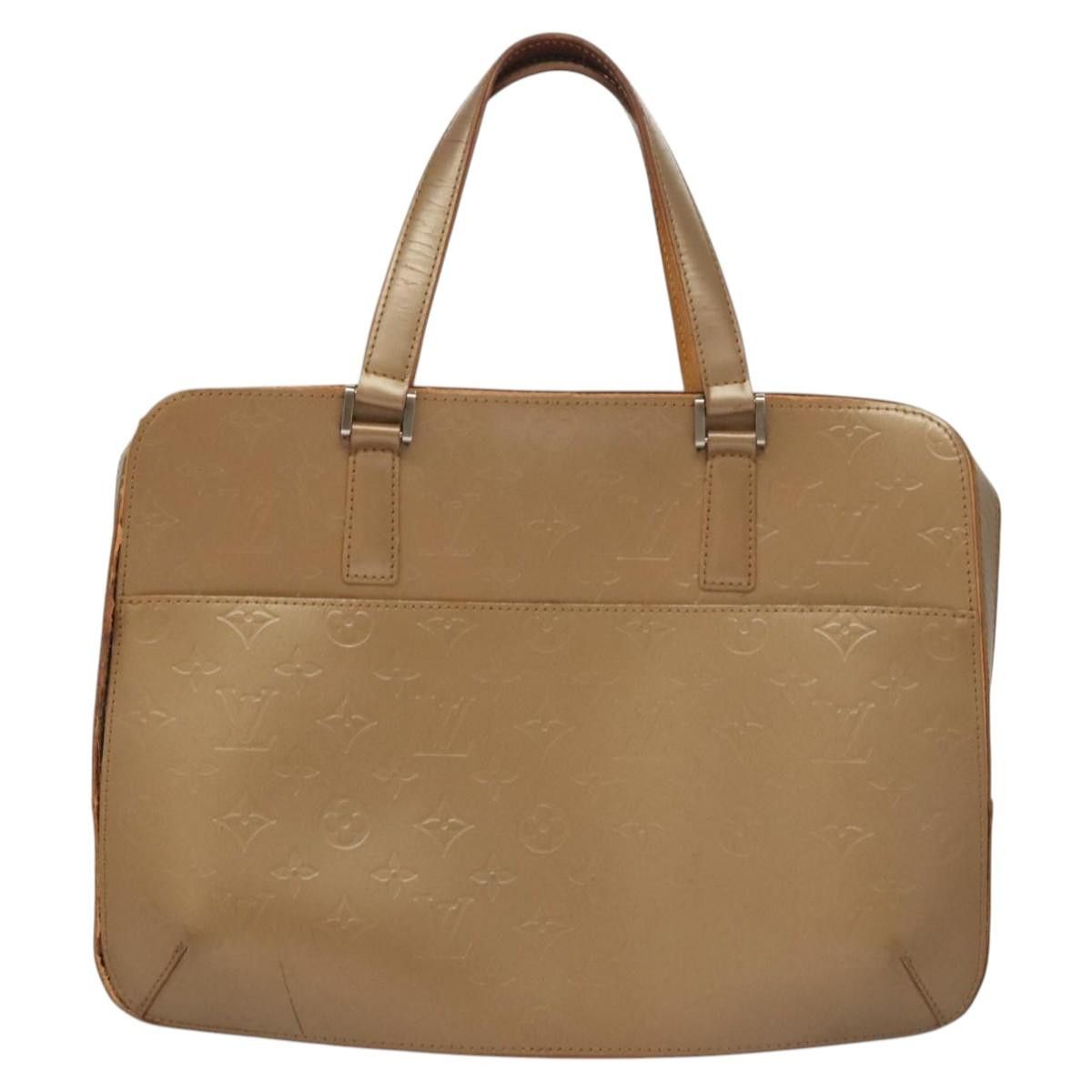 Louis Vuitton LOUIS VUITTON Monogram Mat Malden Hand Bag Amble M55137 Size ONE SIZE - 13 Thumbnail