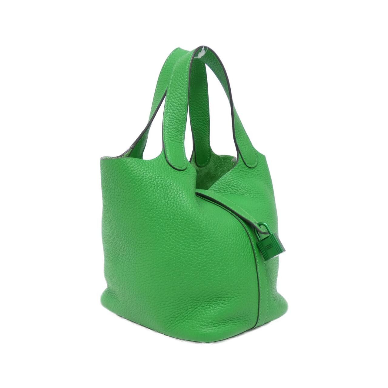 Hermes Hermès Picotin Lock Monochrome PM Taurillon Clémence Bag Leather Handbag Stamp Z DUTY FREE for USA