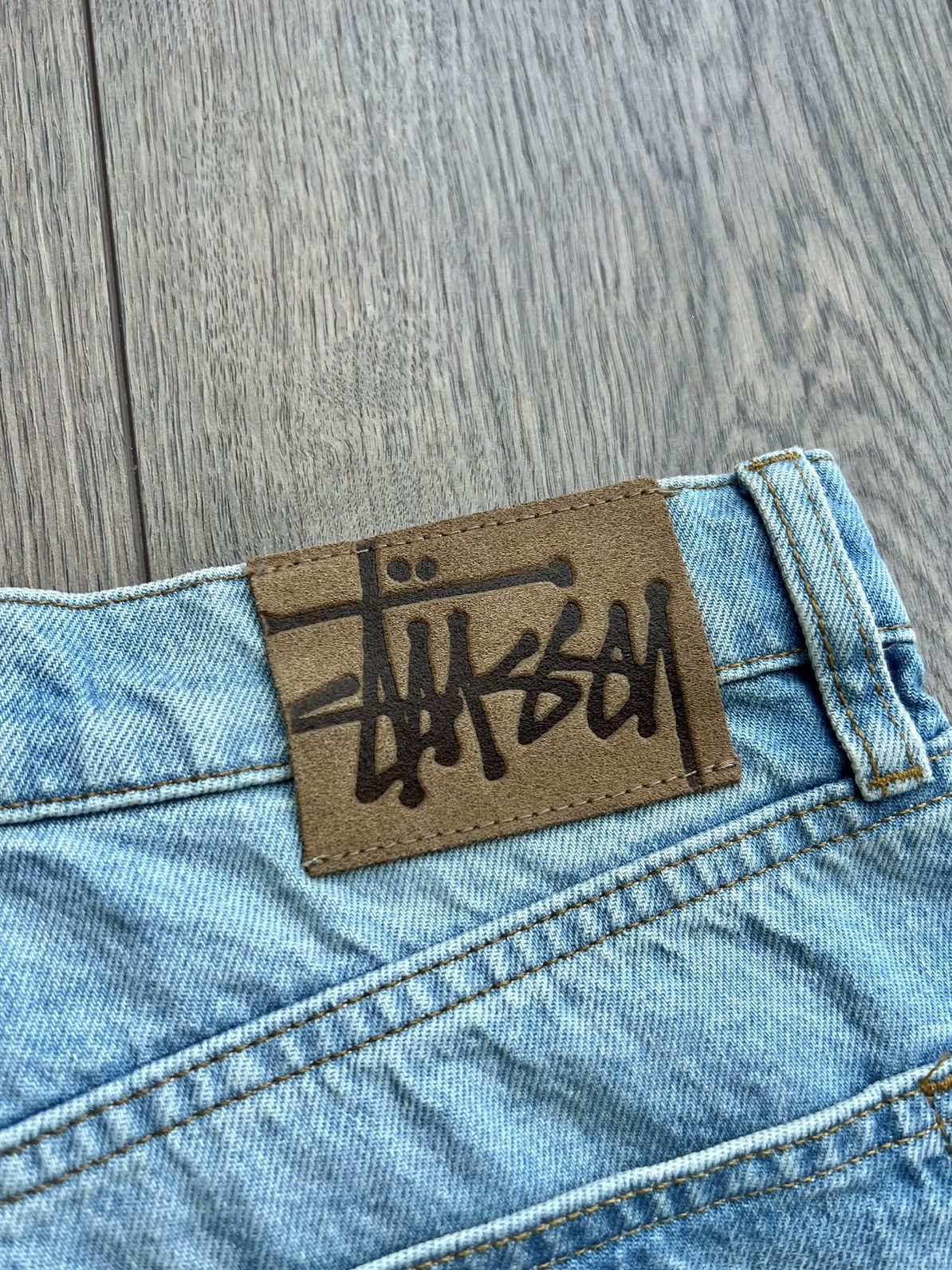 Stussy Stussy New Classic Denim Jean Light Blue 30 Size US 30 / EU 46 - 6 Thumbnail